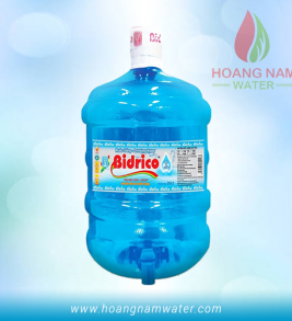 Nước uống tinh khiết Bidrico 19 Lít Có vòi