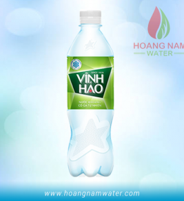 Nước khoáng VĨNH HẢO có gas 500 ml