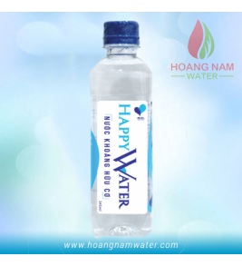 Nước khoáng hữu cơ Happywater thùng 345ml